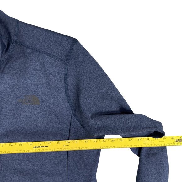 The North Face Womens 2X Full Zip Skyline Navy Athleisure Stretchy Jacket Sporty - Picture 10 of 16
